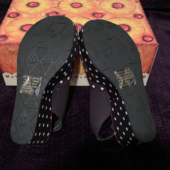 Hot Chocolate Design-Chocolaticas-BRAND NEW Rockabilly Platform Sandals-Size 7 - Picture 9 of 9